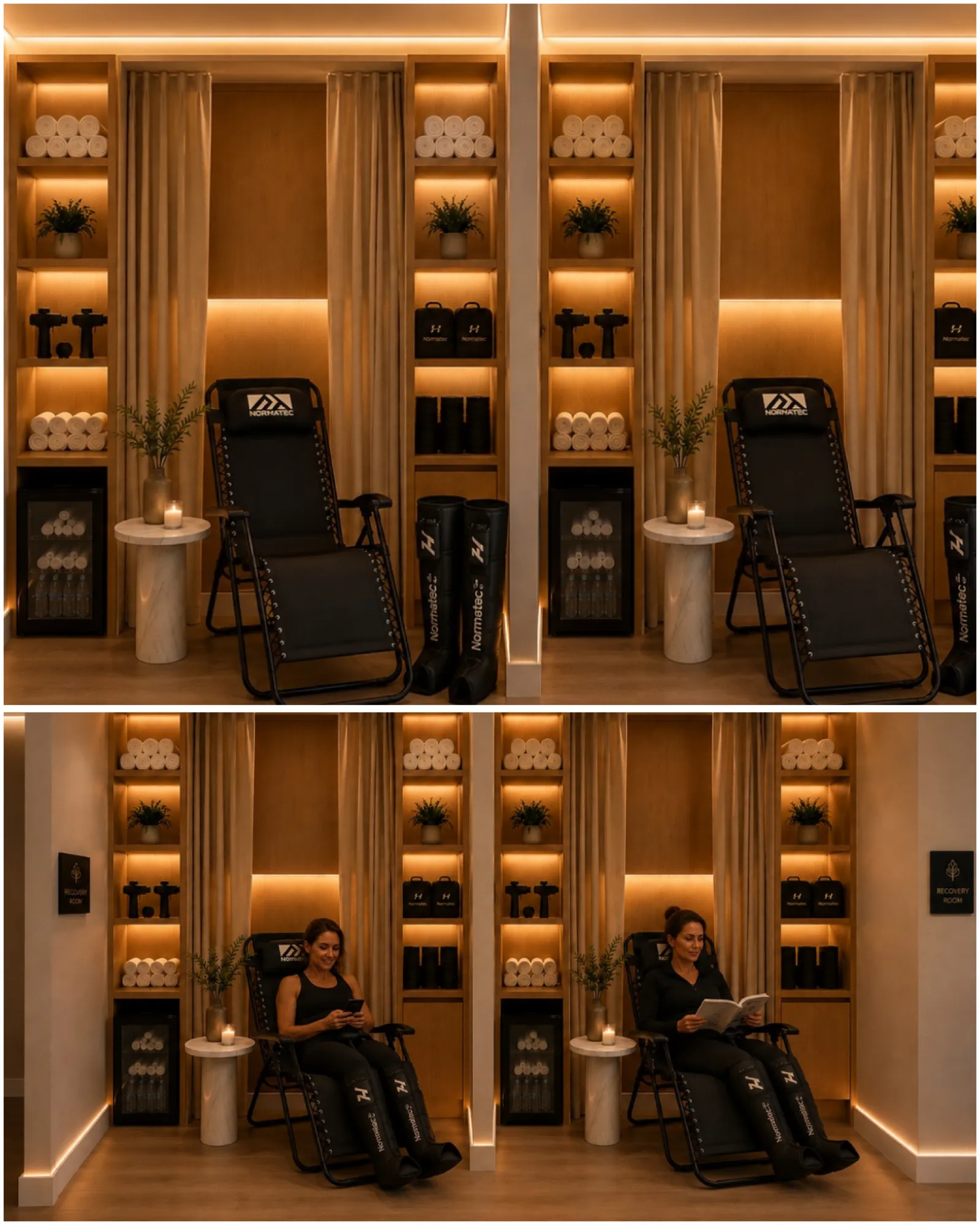 Wellness lounge at Sensory